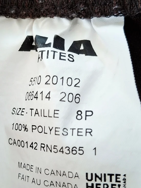 Vintage 90s Alia Petites Pants Made in Canada (8) - Picture 5 of 6